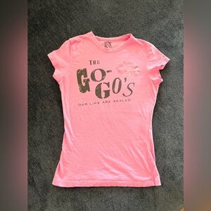 The Go Go’s Our Lips are Sealed Tee Shirt. Soft! Size Small. Cotton.
